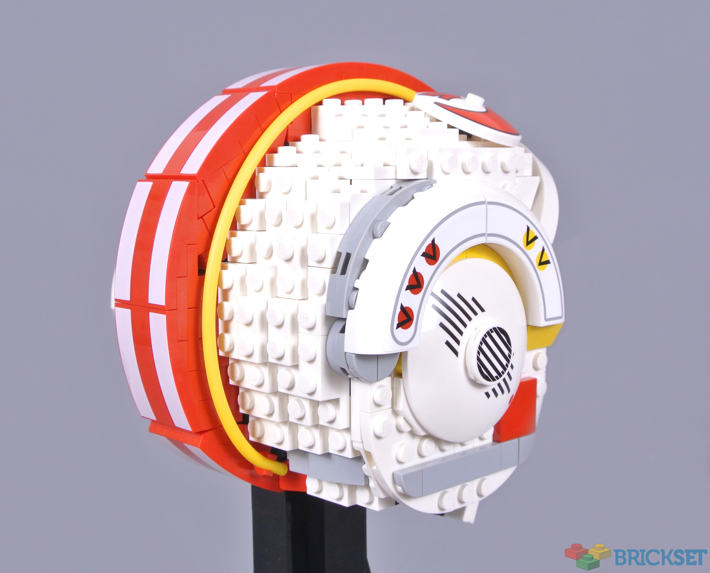 LEGO 75327 Luke Skywalker (Red Five) Helmet review Brickset